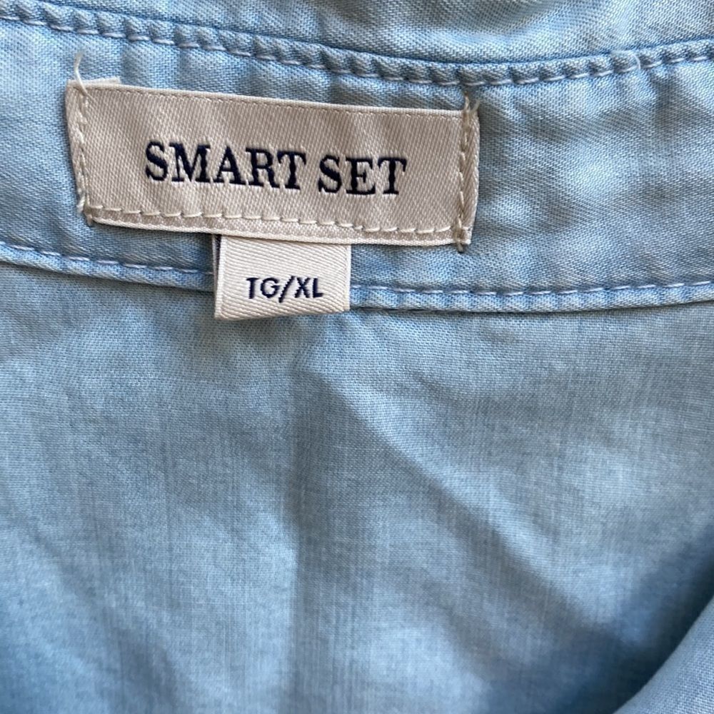 Stampede Time! Denim sleeveless top 🐎 🎉 - Picture 3 of 4